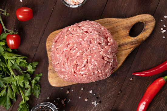 Jēra maltās gaļas masa